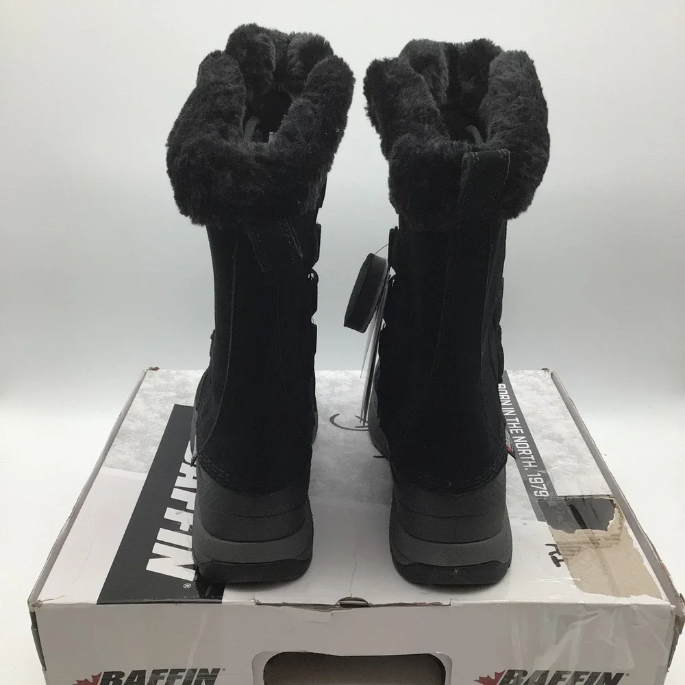Baffin Chloe Womens Black Waterproof Winter Snow Boots 4510-0185 Size 9 NEW